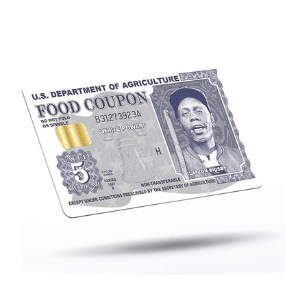 Funny Tyrone Biggums Debit Card Sticker