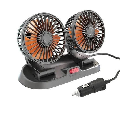 Newly Double Cooling Car Fan