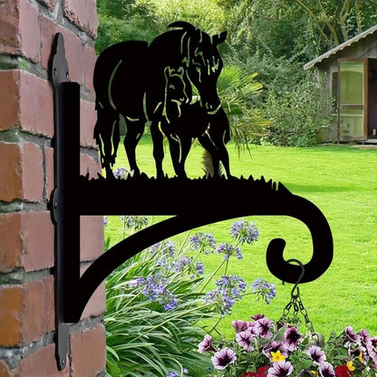 Horse Metal Hanging Bracket Plant Stand PS024