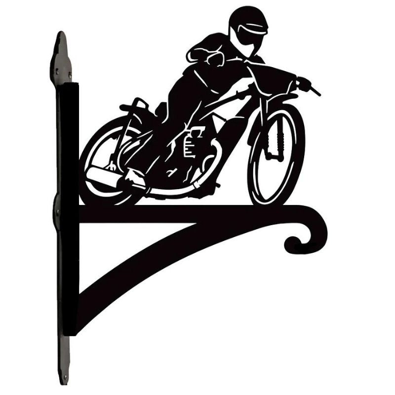 Motorbike Racing Metal Hanging Bracket Plant Stand PS119