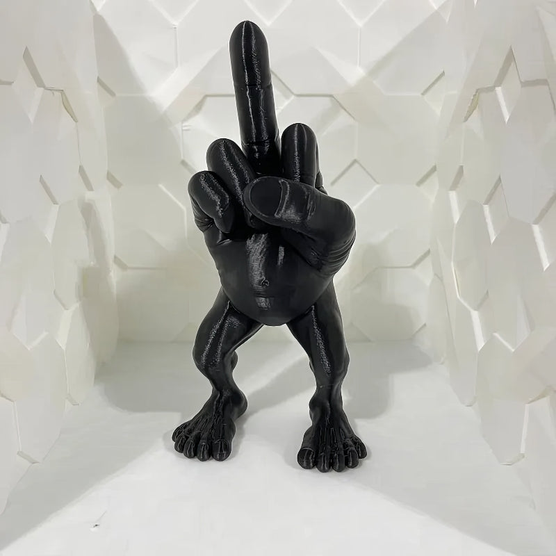 Middle Finger Figure With Legs