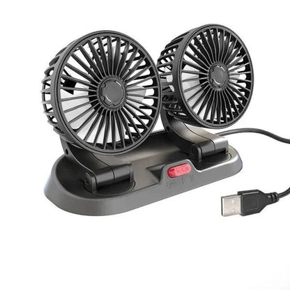 Newly Double Cooling Car Fan