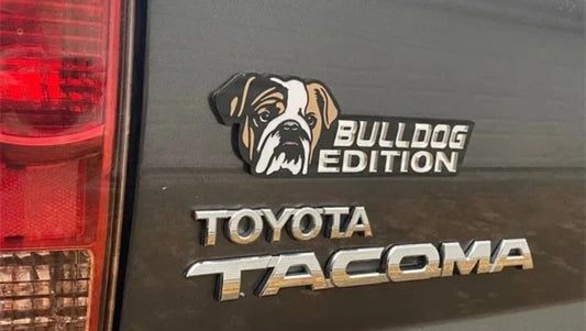 Bulldog Car Badge Laser Cutting Car Emblem CE002