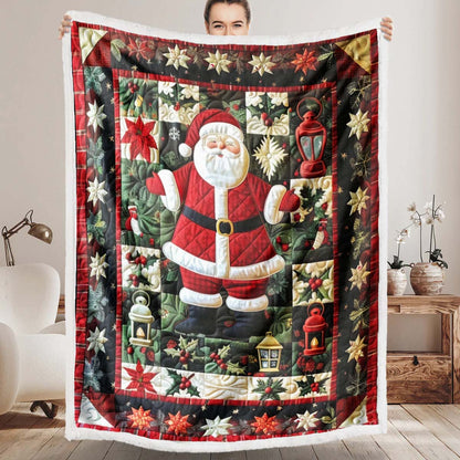 Santa'S Workshop Blanket - D245 - Premium Blanket