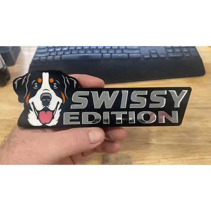 Dog Car Badge Laser Cutting Car Emblem