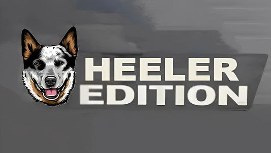 Heeler Dog Car Badge Laser Cutting Car Emblem CE071