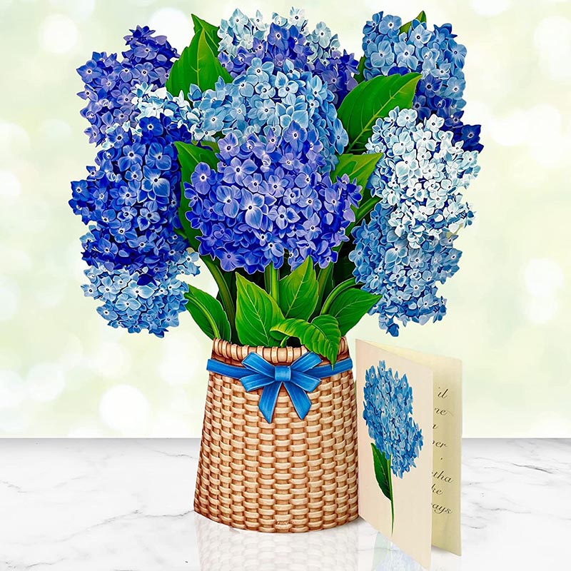 Pop Up Flower Bouquet Greeting Card