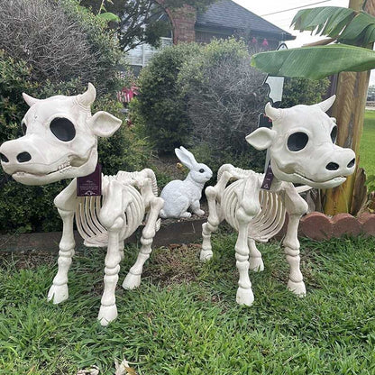 Cow & Horse Skeleton Halloween Decorative Prop