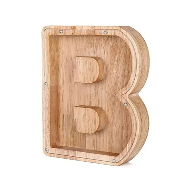 Personalized Wooden Letter Piggy Bank 🔥Buy 2 Free Shipping🔥