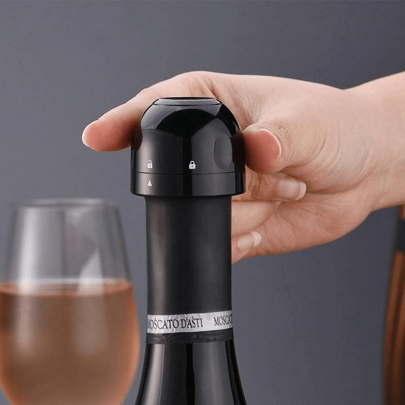 Silicone Sealed Wine Beer Champagne Stopper