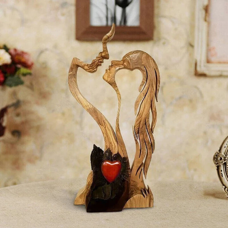 Love Eternal Wooden Decoration Ornaments