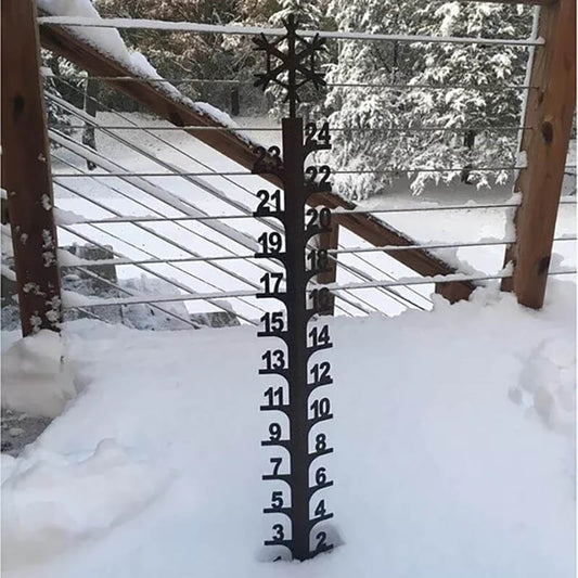 Iron Art Snow Gauge