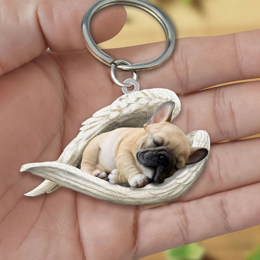 Pug Dog Animal Pet Silhouette Keychain