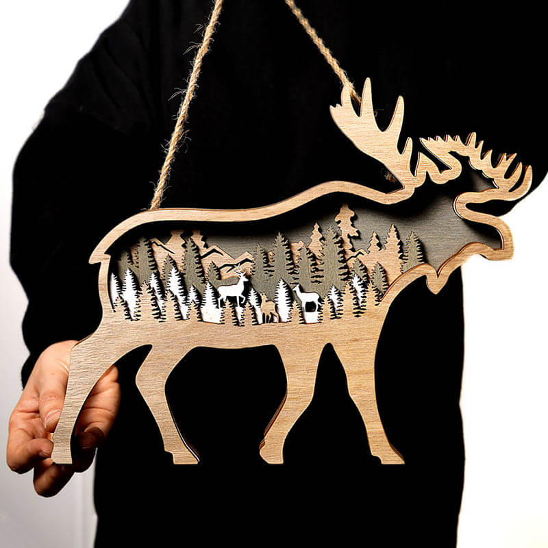 Deer Carving Handmade Gifts