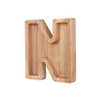 Personalized Wooden Letter Piggy Bank 🔥Buy 2 Free Shipping🔥