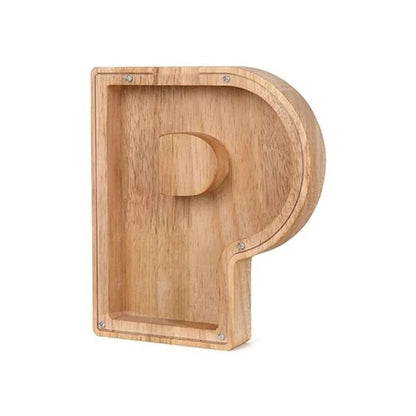 Personalized Wooden Letter Piggy Bank 🔥Buy 2 Free Shipping🔥