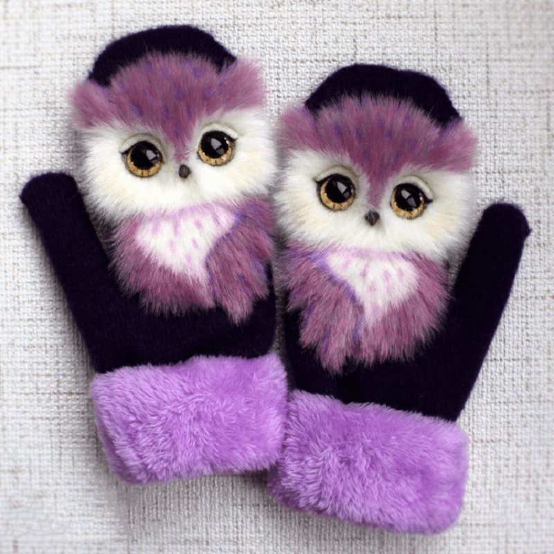 Hand-knitted Animal Mittens 【BUY 2 FREE SHIPPING】