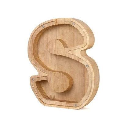Personalized Wooden Letter Piggy Bank 🔥Buy 2 Free Shipping🔥