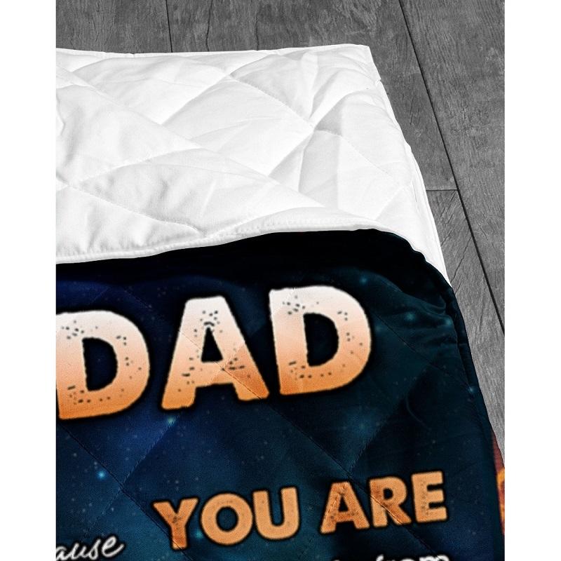 To My Dad - From Son - Dragon A313 - Premium Blanket