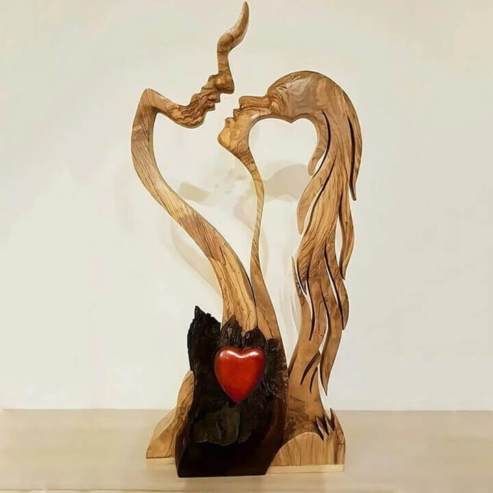 Love Eternal Wooden Decoration Ornaments