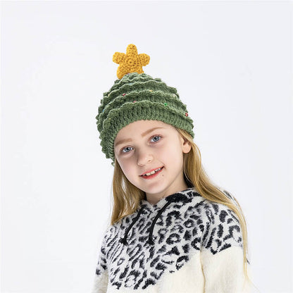 Christmas Tree Winter Warm Knitted Hat