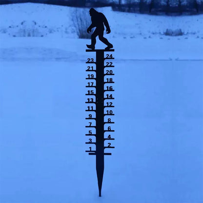 Iron Art Snow Gauge