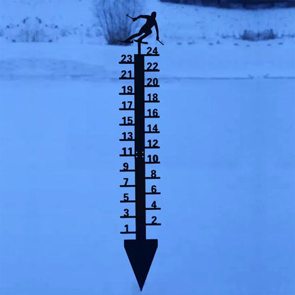 Iron Art Snow Gauge