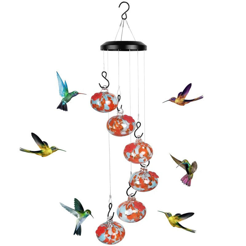 Charming Wind Chimes Hummingbird Feeders