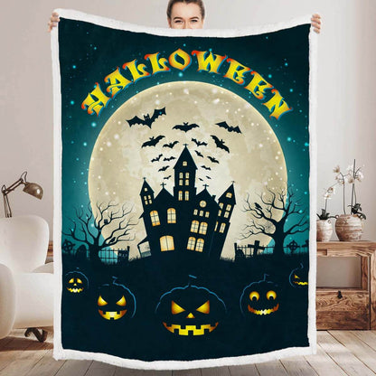 Dark Castle - A516 - Halloween Premium Blanket