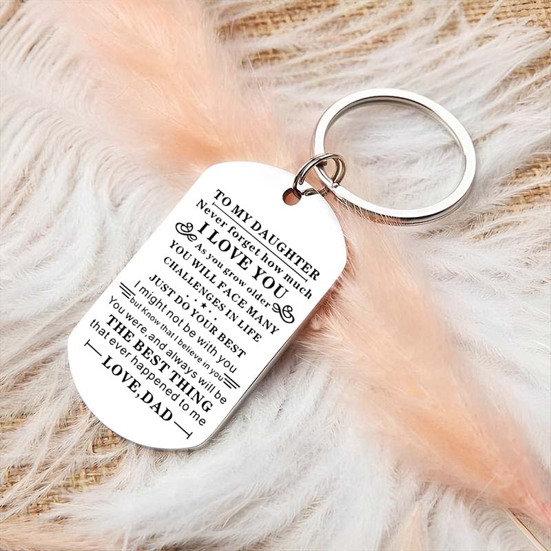 Just Do Your Best - Inspirational Keychain – Voowow