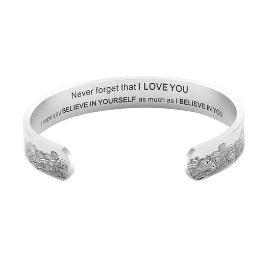 “Never Forget that I LOVE YOU” Bracelet