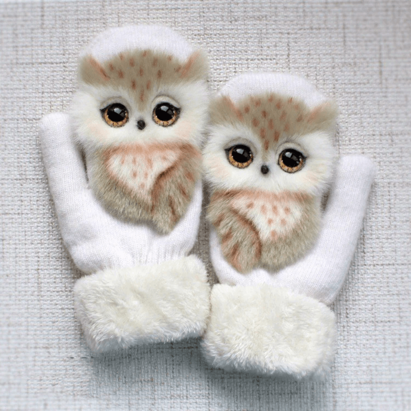 Hand-knitted Animal Mittens 【BUY 2 FREE SHIPPING】