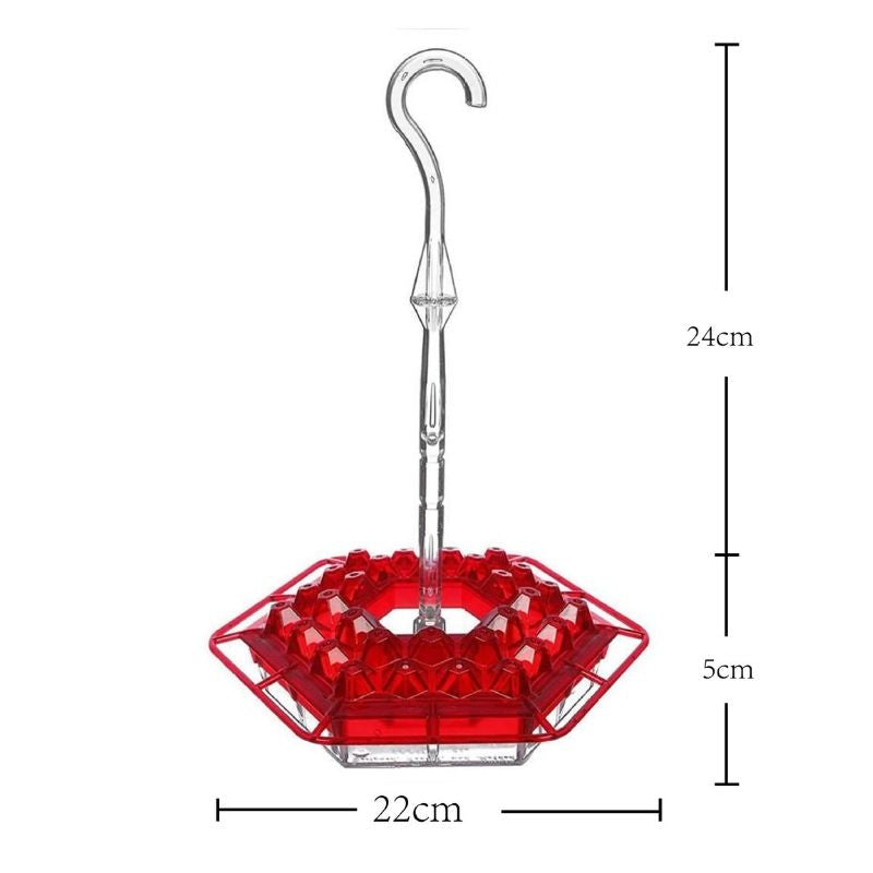 Mary's Hummingbird Feeder With Perch and Built-in Ant Moat