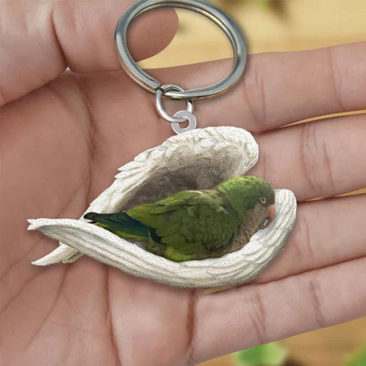 Sleeping Angel Acrylic Keychain Quacker Parrot SA243