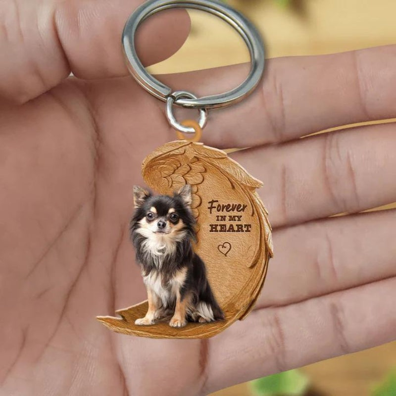 Chihuahua Forever In My Heart Acrylic Keychain FK052