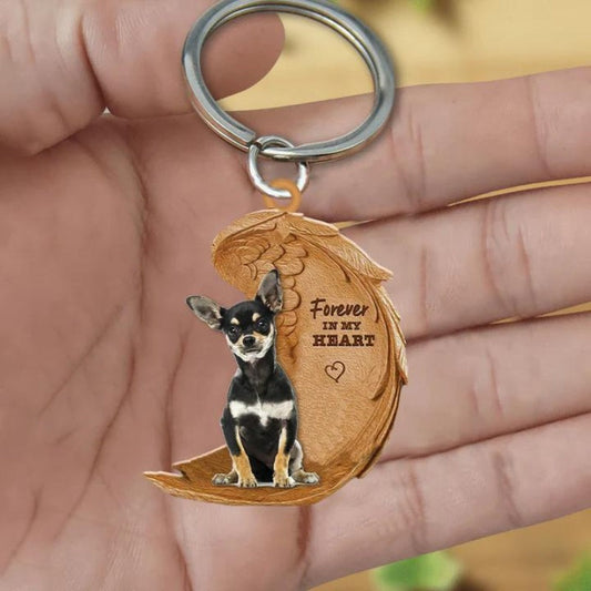 Chihuahua Forever In My Heart Acrylic Keychain FK053