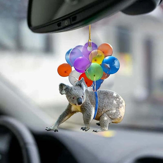 Koala Fly With Bubbles Car Hanging Ornament BC067