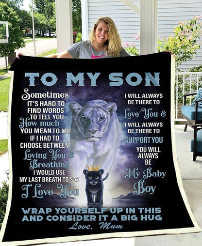 Lion Love 1343 - Premium Blanket