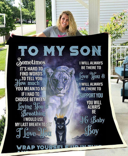 Lion Love 1343 - Premium Blanket