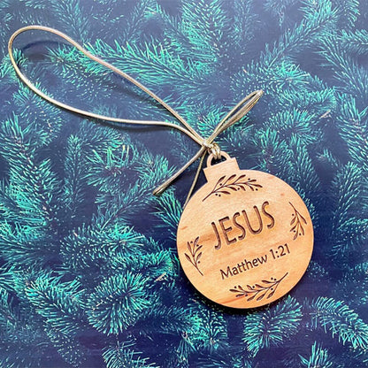 Names Of Jesus Ornaments