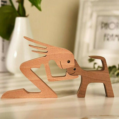 Pet Lover Gifts Wood Sculpture