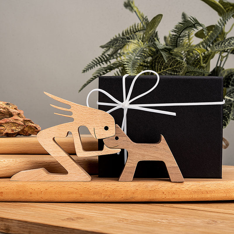 Pet Lover Gifts Wood Sculpture