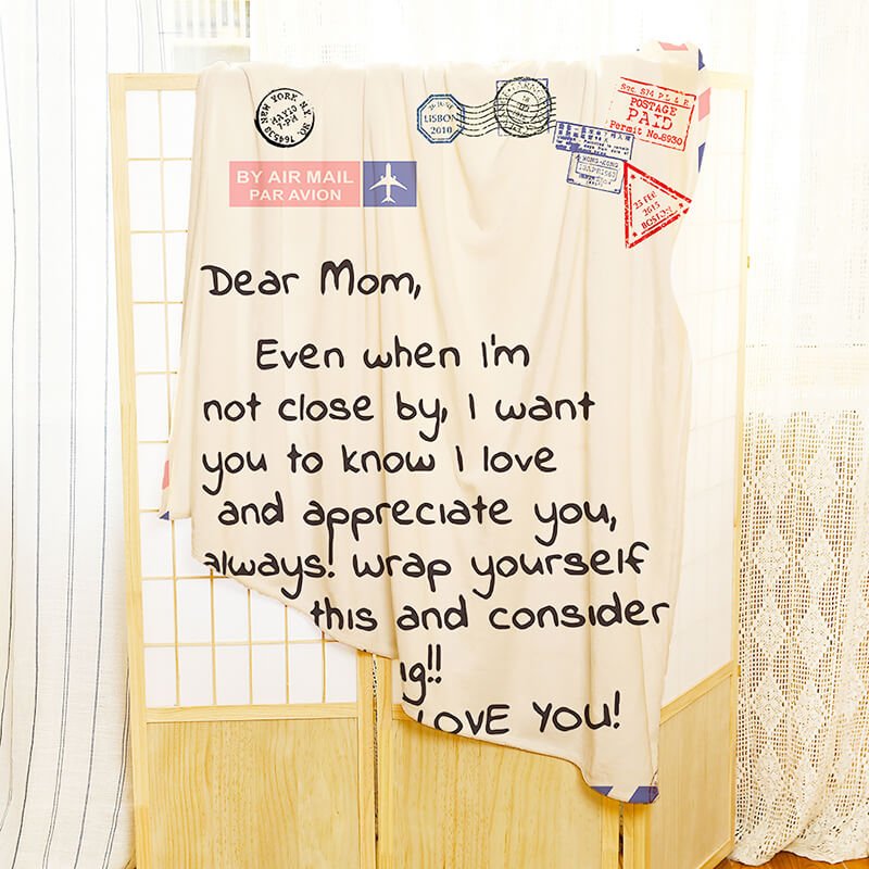 Dear Mom - I Love You - B141 - Premium Blanket