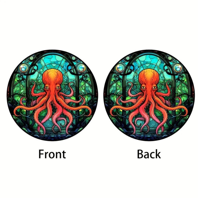 Octopus Suncatcher Window Wall Hanging Ornament